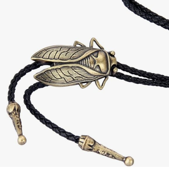 Cicada Vintage Bolo Western Tie - Picture 1 of 7